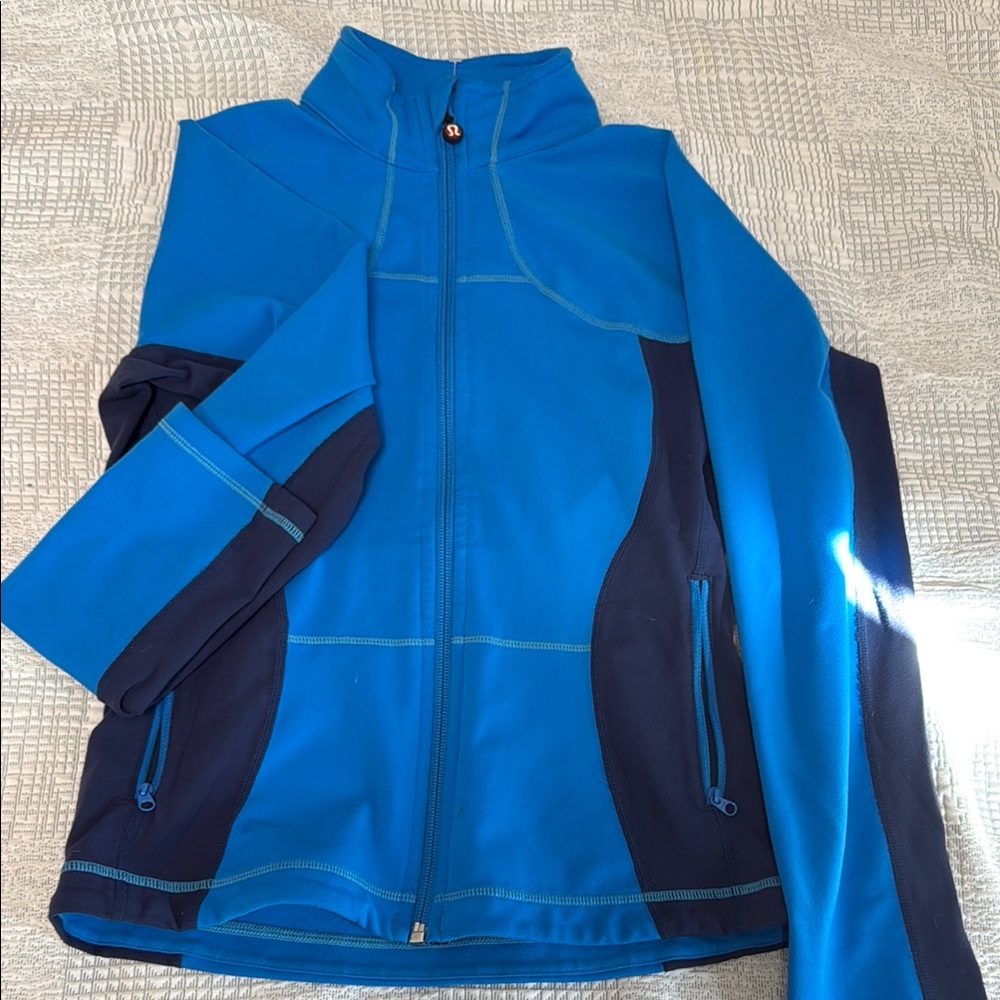 Womens Blue and Black Jacket